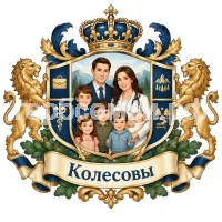 Герб семьи Колесовы