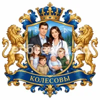 Герб семьи Колесовы