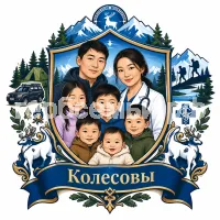 Герб семьи Колесовы