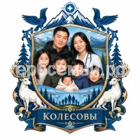Герб семьи Колесовы