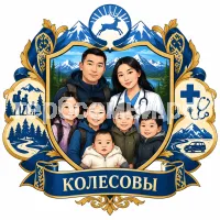 Герб семьи Колесовы