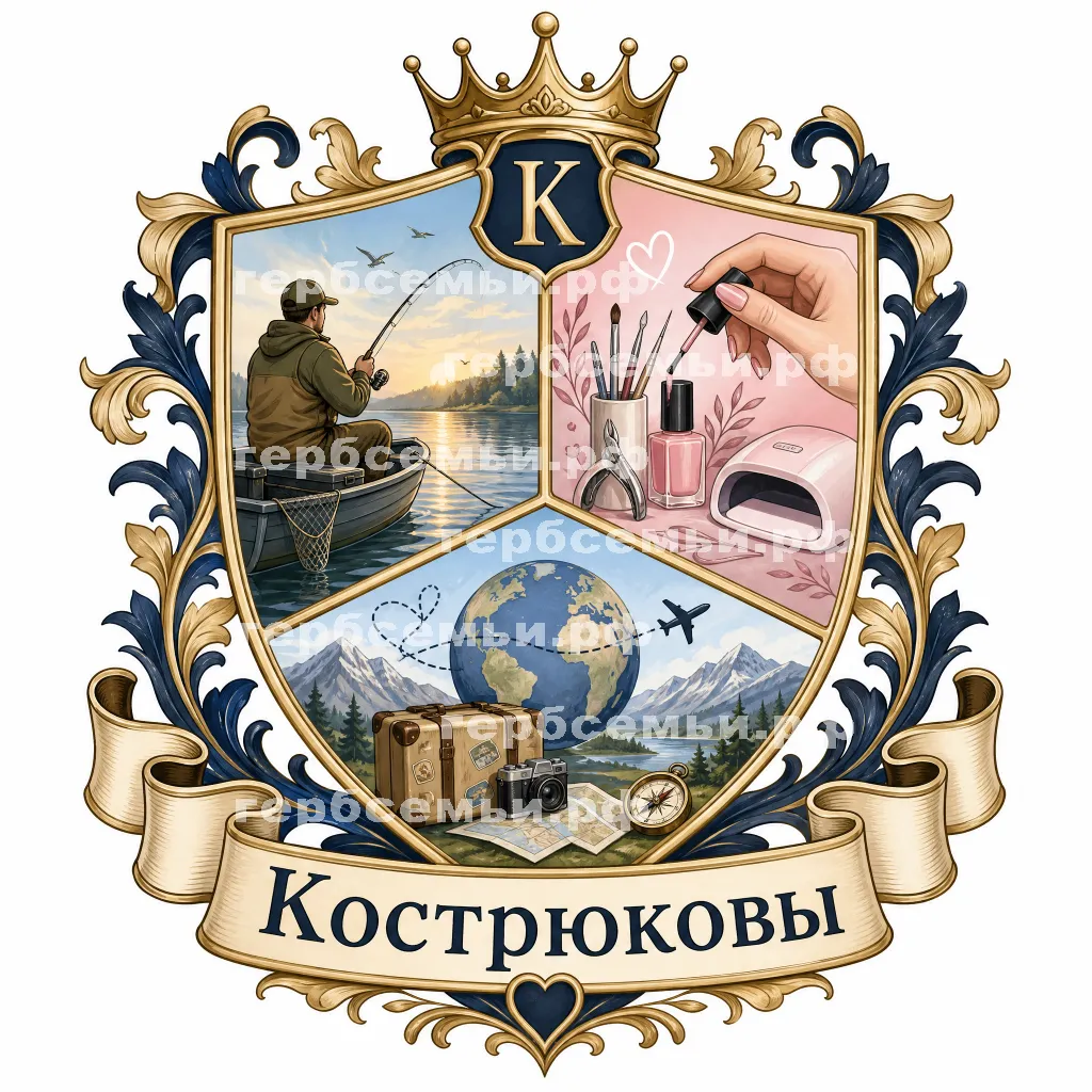 Герб семьи Кострюковы #42488
