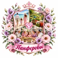 Герб семьи Панферовы
