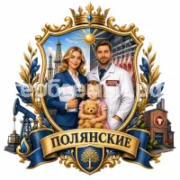 Герб семьи Полянский
