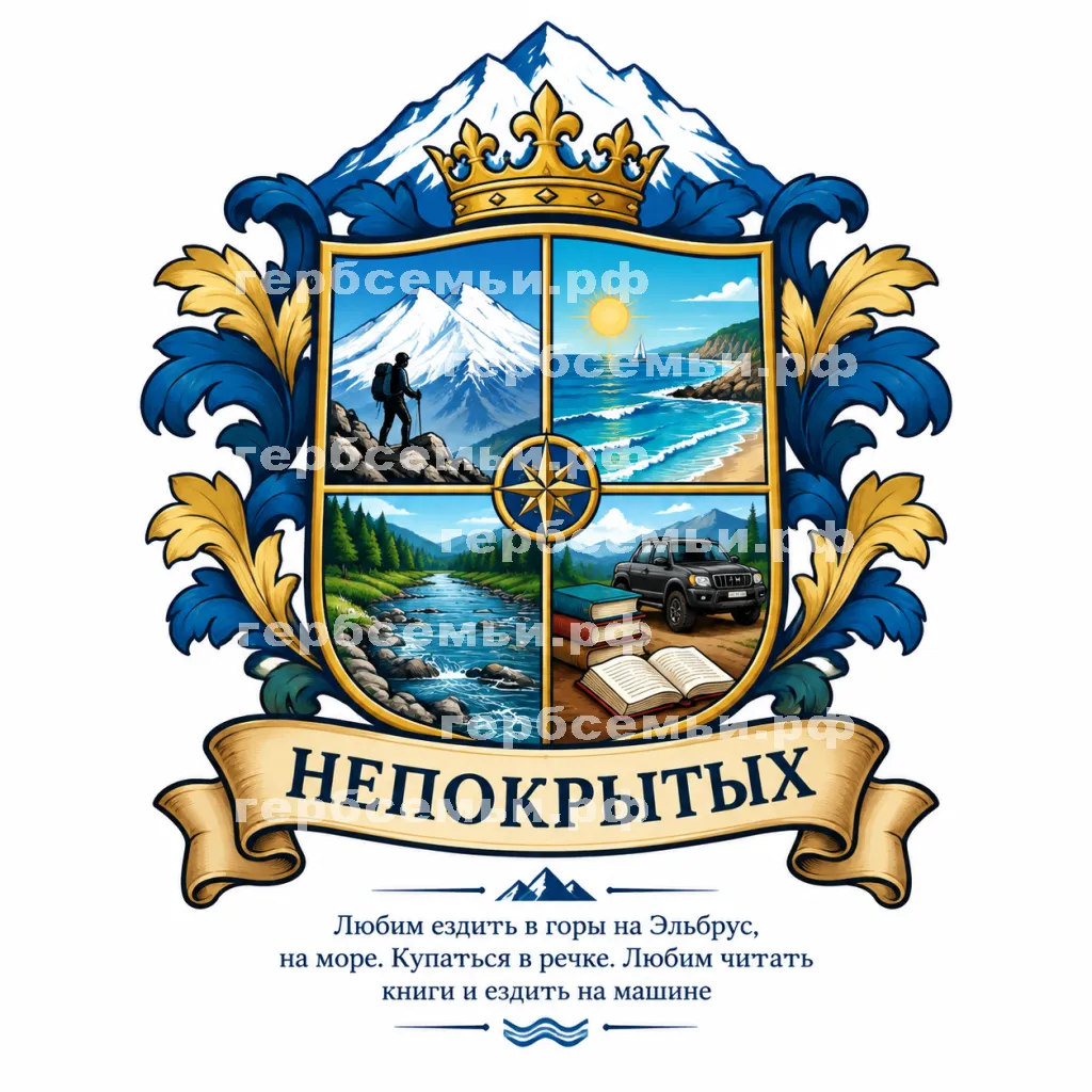 Герб семьи Непокрытых #40922