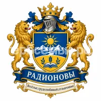 Герб семьи Радионовы