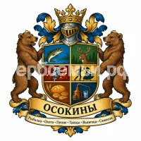 Герб семьи Осокины
