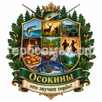 Герб семьи Осокины