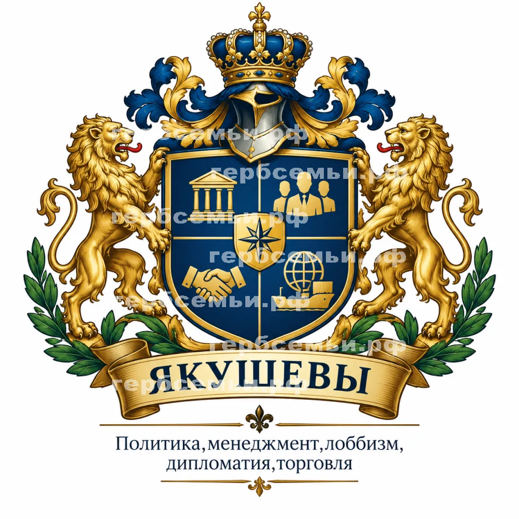 Герб семьи Якушевы #40948