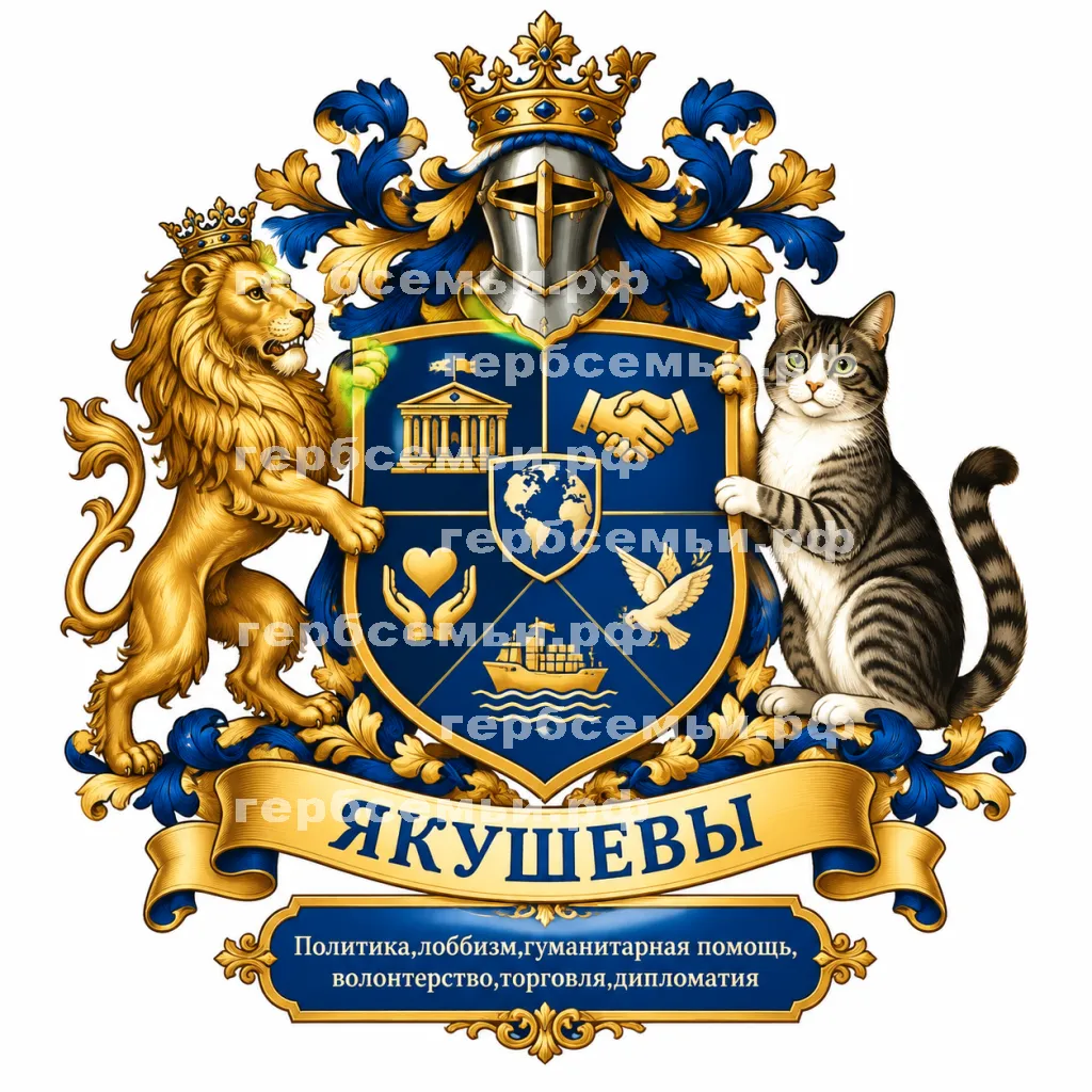 Герб семьи Якушевы #40951