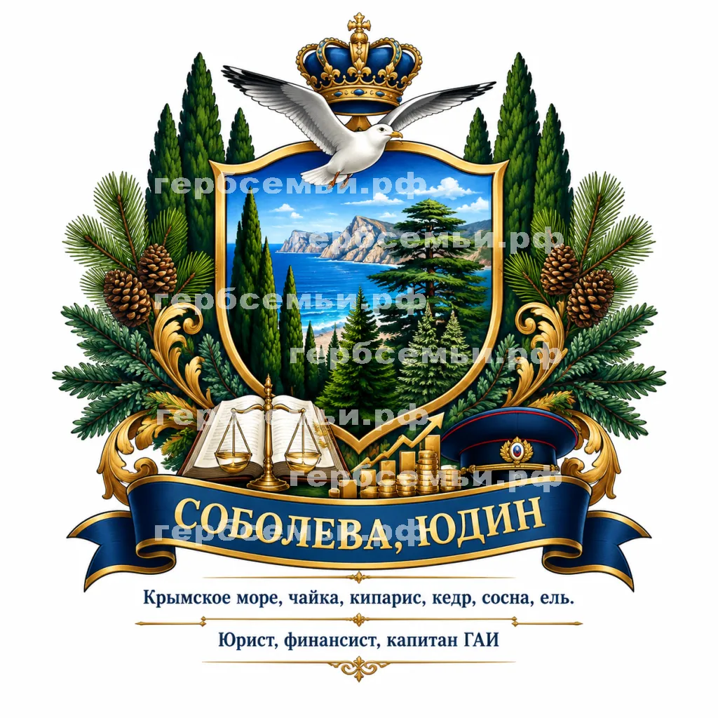 Герб семьи Соболева, Юдин #41184