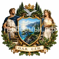 Гербы семьи О.А.В.    С.Г.И.