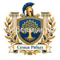 Гербы семьи Семья Рябых в Греческом стиле