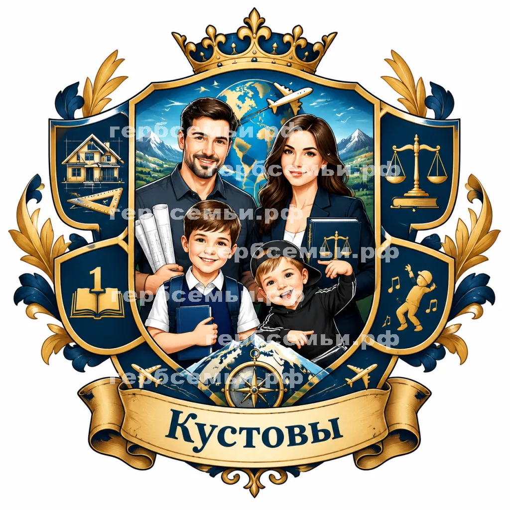 Герб семьи Кустовы #43339