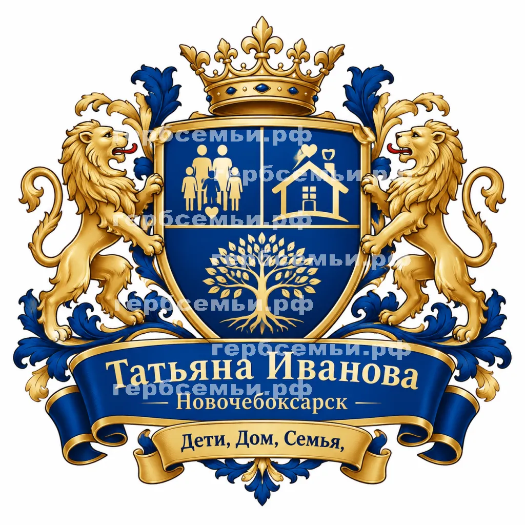 Герб семьи Татьяна Иванова, Новочебоксарск #41358