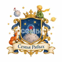Гербы семьи Создать герб на фоне сказки маленький принц