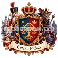 Гербы семьи Создать герб на фоне сказки Щелкунчик и Мышиный Король
