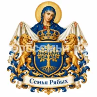 Гербы семьи Создать герб на фоне присвятой богородицы
