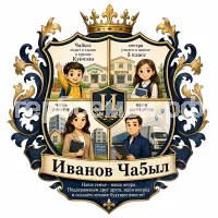 Герб семьи Иванов Ча5ыл