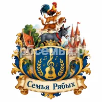 Гербы семьи Создать герб на фоне сказки бременские музыканты