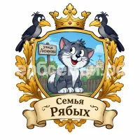 Гербы семьи Создать герб фоне мультика котёнок с улицы Лизюкова