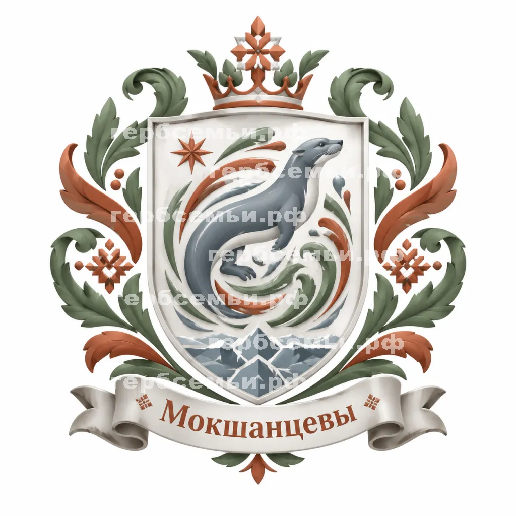 Герб семьи Мокшанцевы #41781