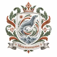 Герб семьи Мокшанцевы