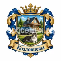 Герб семьи Козловцевы