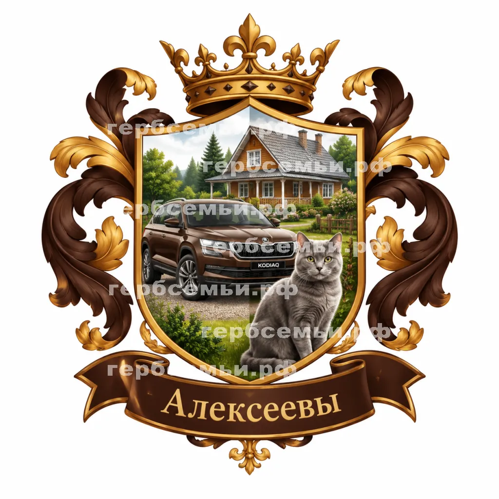 Герб семьи А #41719