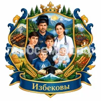 Герб семьи Избековы