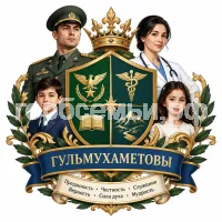 Герб семьи Гульмухаметовы