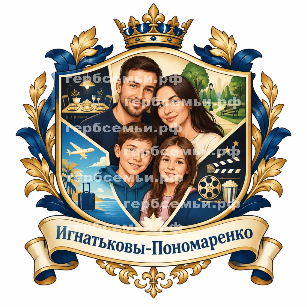 Герб семьи Игнатьковы-Пономаренко #41784