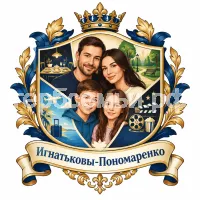 Герб семьи Игнатьковы-Пономаренко