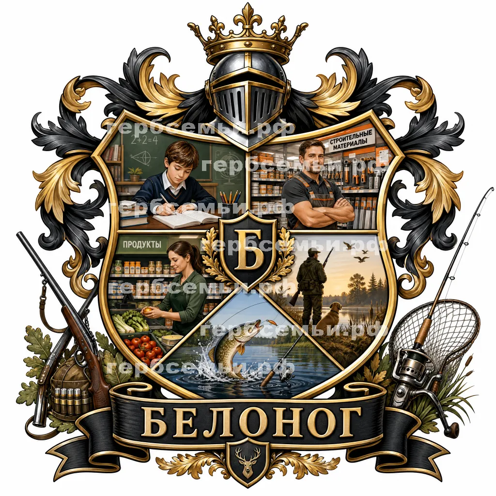 Герб семьи Белоног #41790