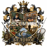 Герб семьи Белоног