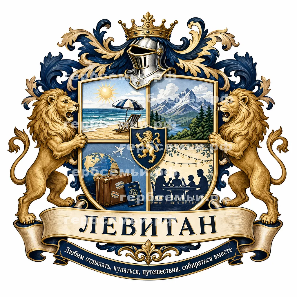 Герб семьи Левитан #41793