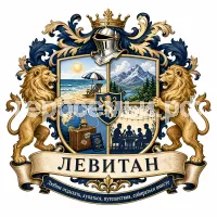 Герб семьи Левитан