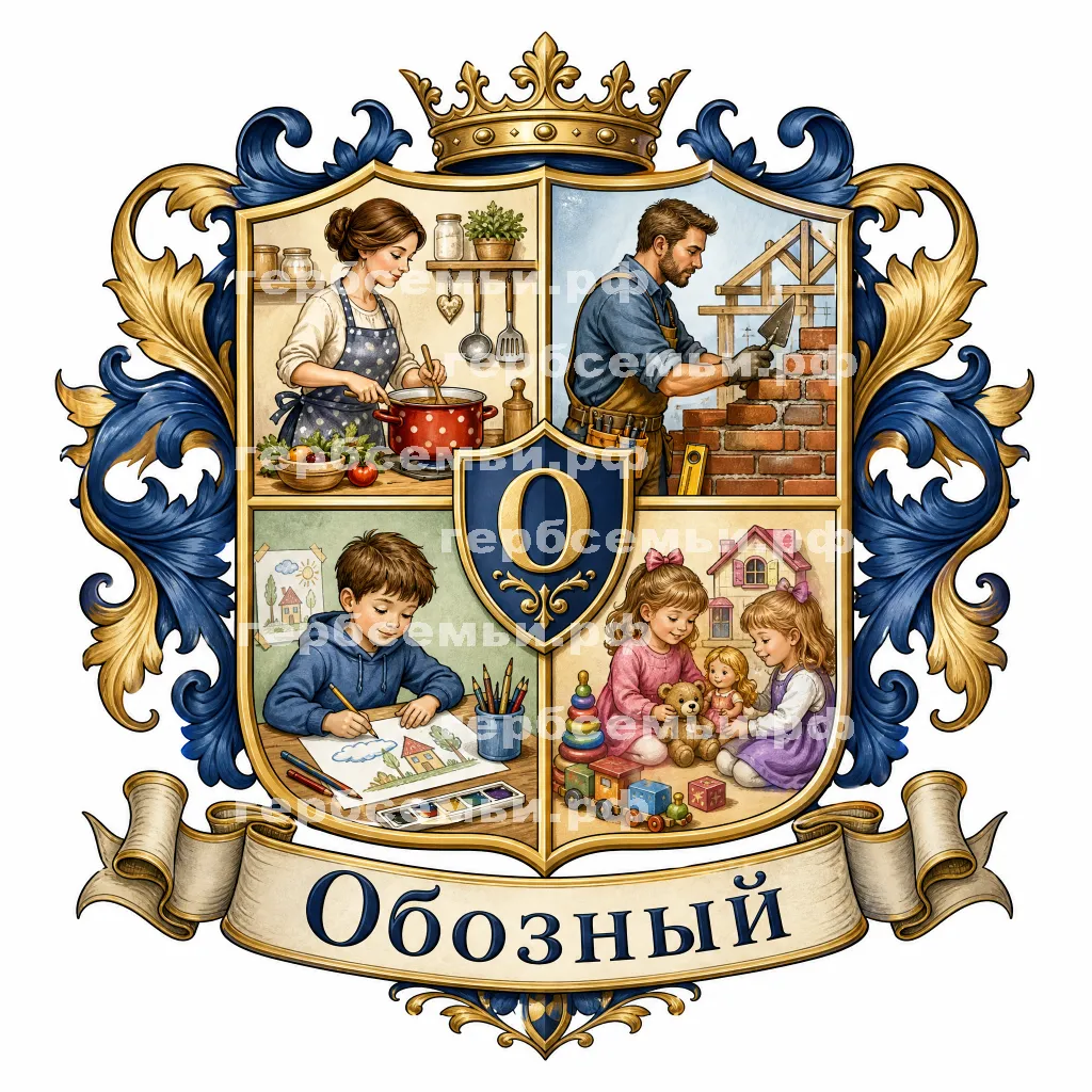 Герб семьи Обозный #41794