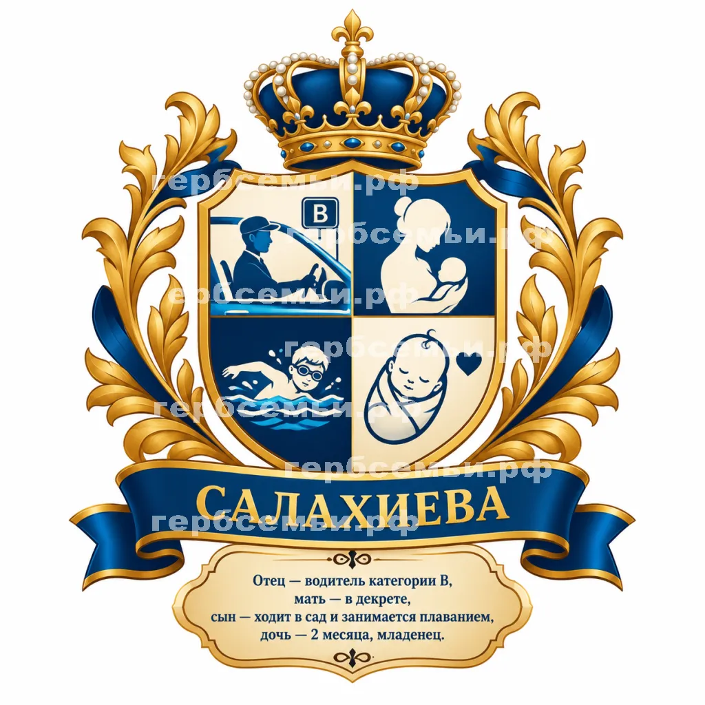 Герб семьи Салахиева #41795