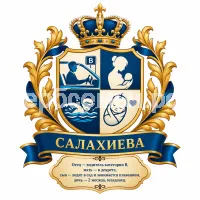 Герб семьи Салахиева