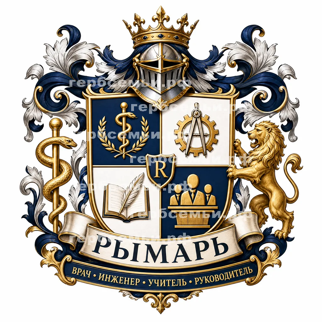 Герб семьи Рымарь #41824