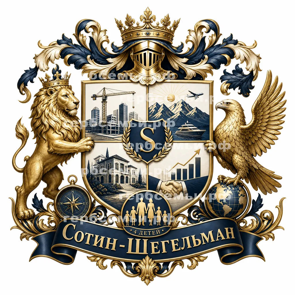 Герб семьи Сотин-Шегельман #41828