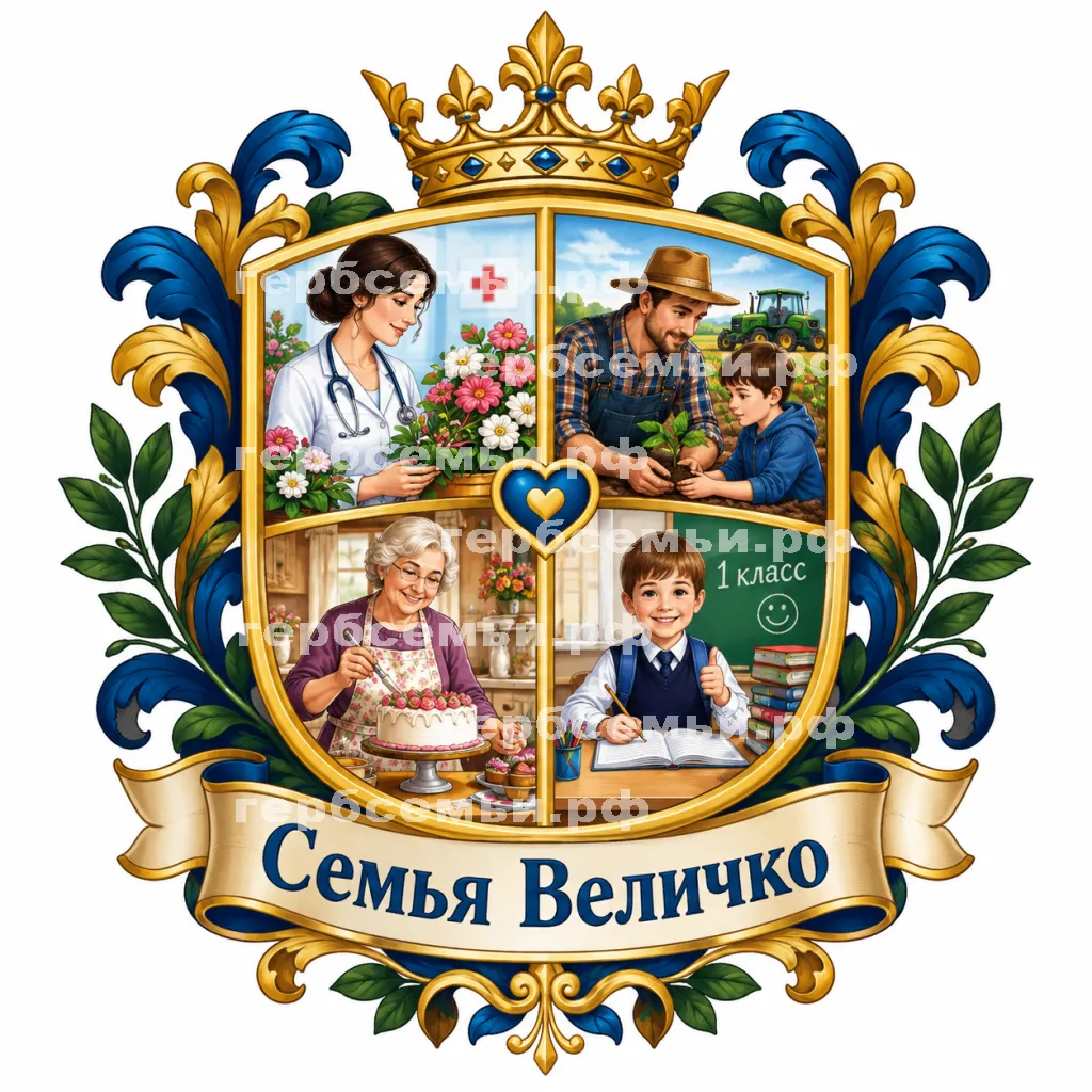 Герб семьи Семья Величко #41837