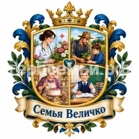 Герб семьи Семья Величко