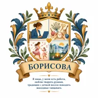 Герб семьи Борисова
