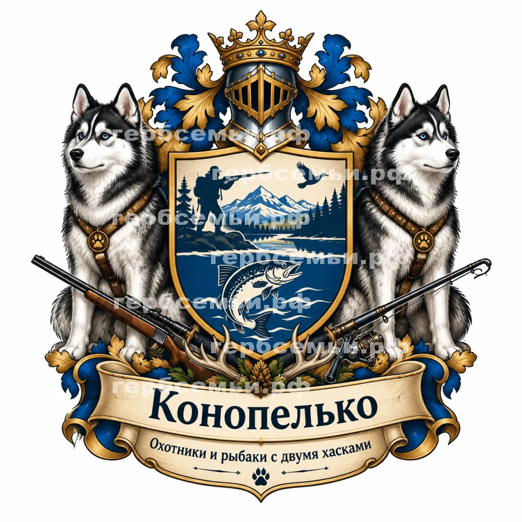 Герб семьи Конопелько #41849