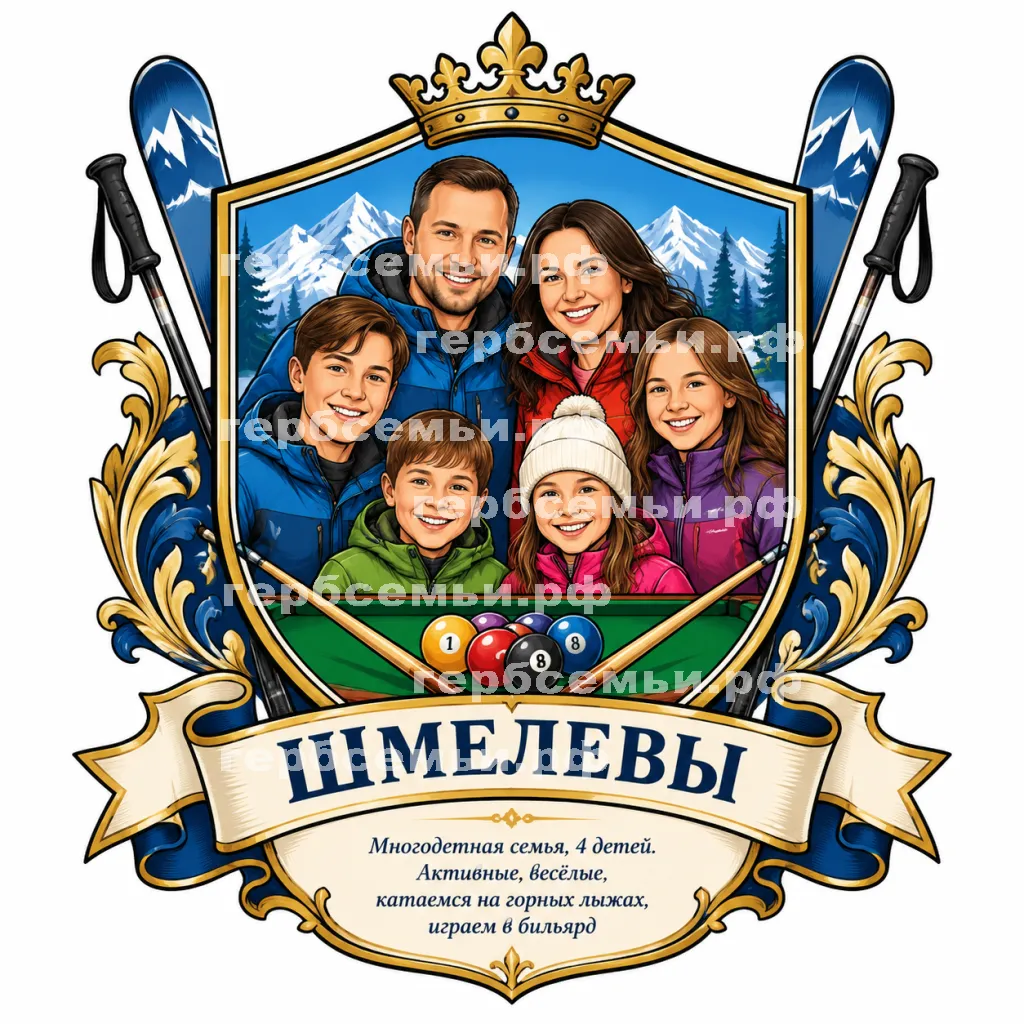Герб семьи Шмелевы #41850