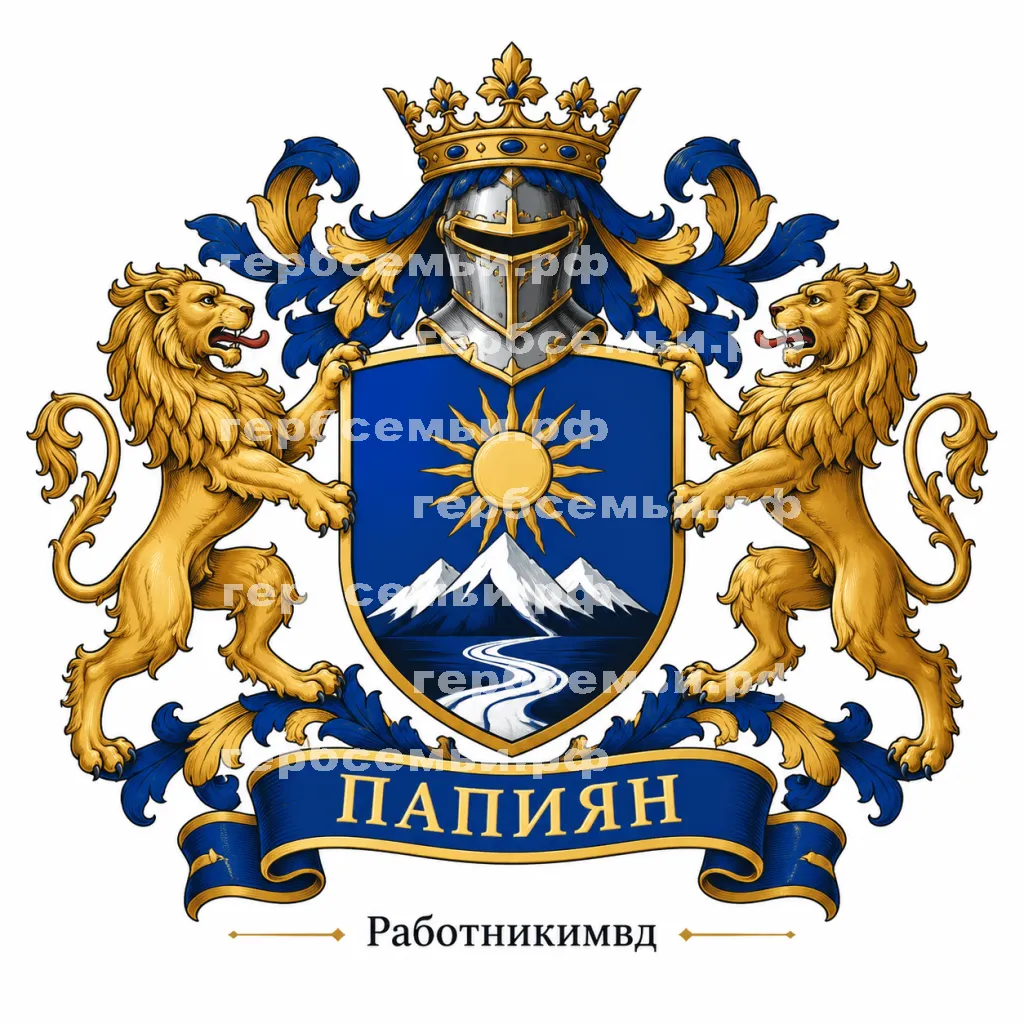 Герб семьи папиян #41851