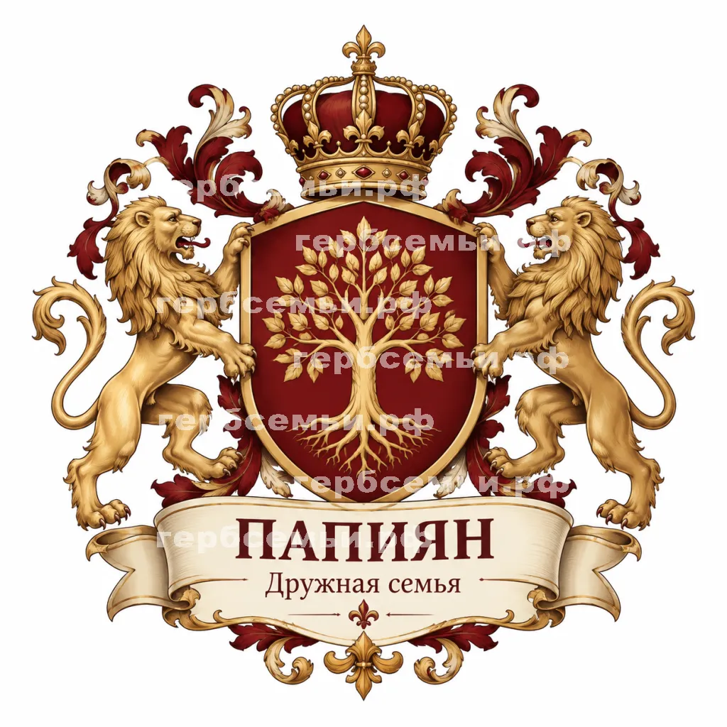 Герб семьи папиян #41852