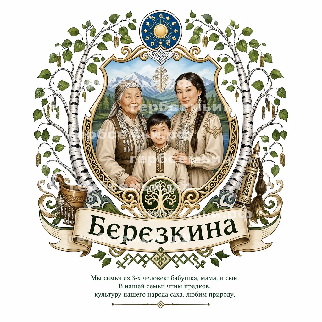 Герб семьи Березкина #41853